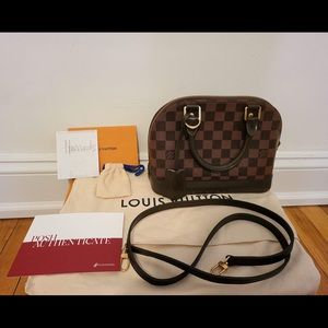 Louis Vuitton Damier Ebene Alma BB